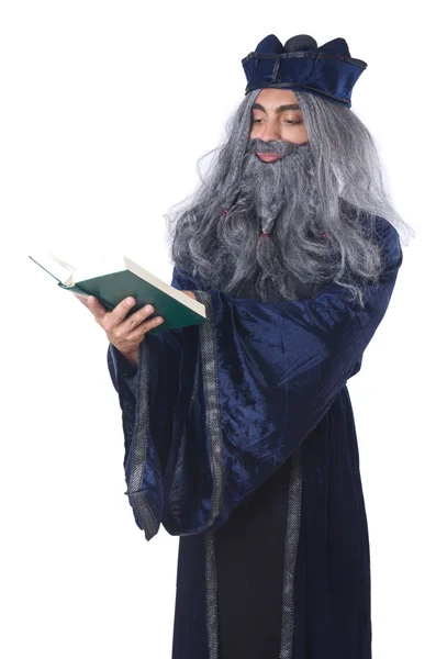 Wizard isolated on the wise background — Stock Photo, Image