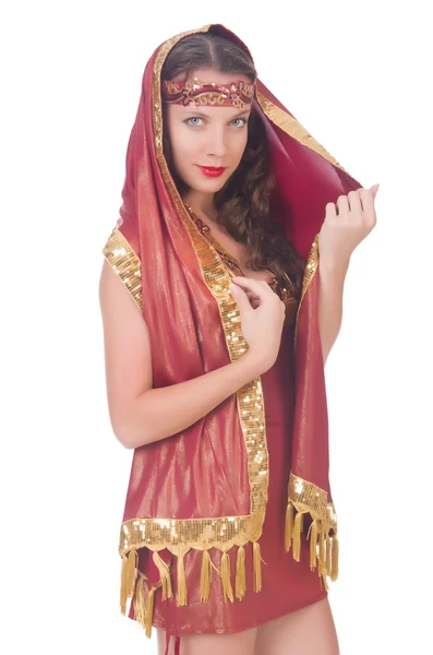 Woman in eastern dress — Stock Photo, Image