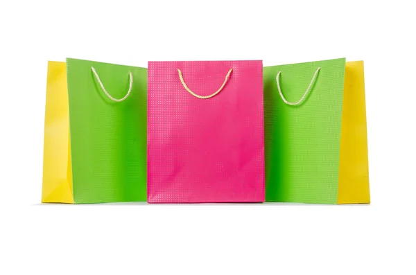 Bolsas de compras coloridas —  Fotos de Stock