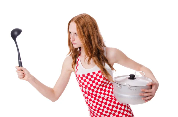 Young woman cook — Stock Photo, Image