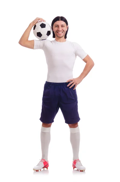 Junger Fußballspieler — Stockfoto