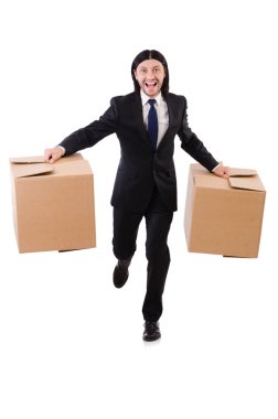 komik adam kutuları ile çalıştırın