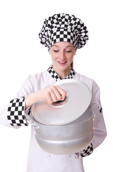 Young woman cook — Stock Photo, Image