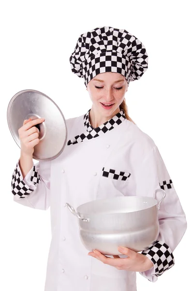 Young woman cook — Stock Photo, Image