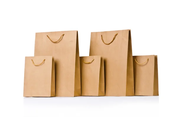 Four shopping bags — Stock Photo, Image