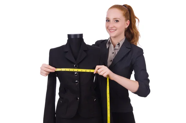 Young tailor woman — Stock Photo, Image