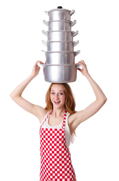 Young woman cook — Stock Photo, Image