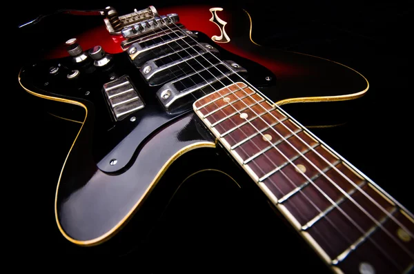 Close up of music guitar — Stock Photo, Image