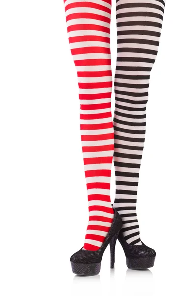 Striped leggings — Stock Photo, Image