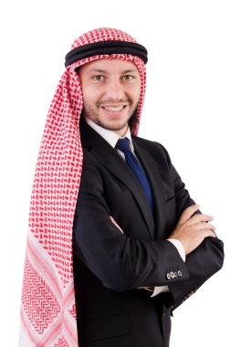 Kendine güvenen Arap adam