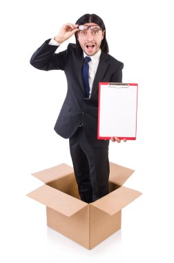 adam kutusunun dışarı düşüncesinde