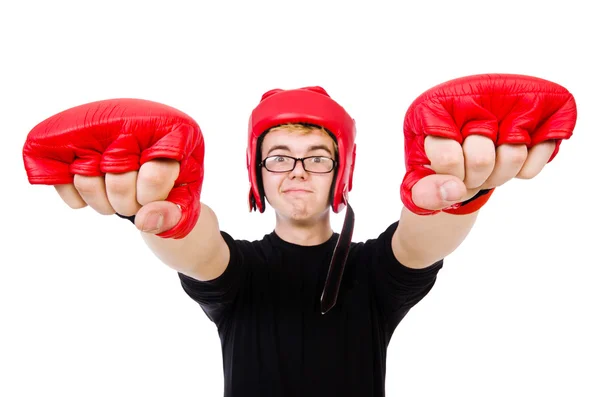 Funny boxer — Stock Photo, Image