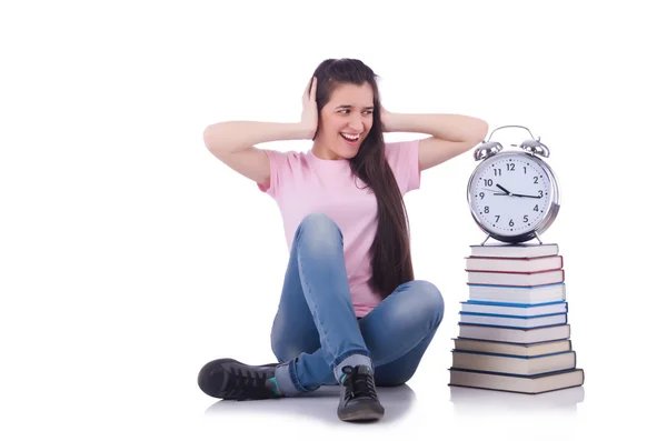 Student failing to meet deadlines — Stock Photo, Image