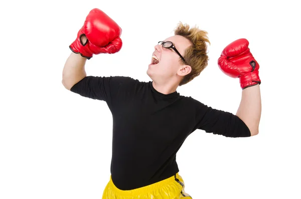 Funny boxer — Stock Photo, Image