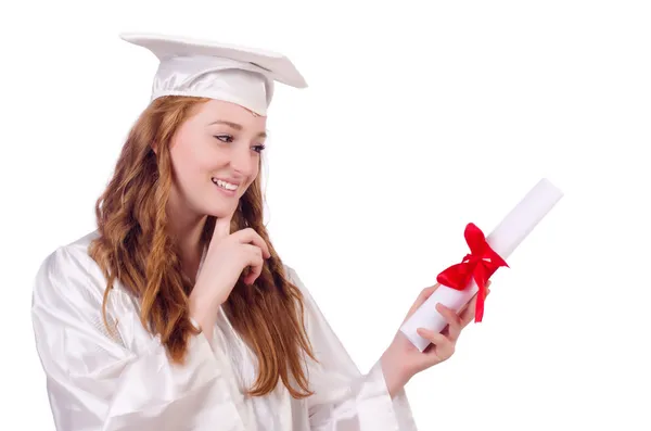 Chica graduada — Foto de Stock