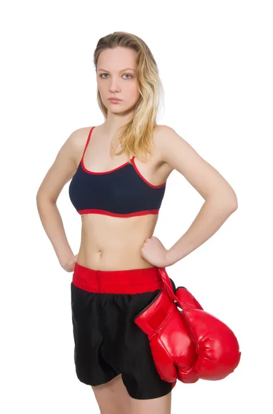 Boxer femme — Photo