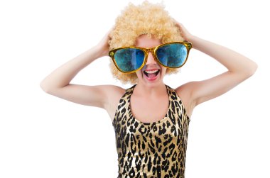 komik güzel kadın güneş gözlüğü