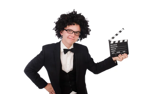 Funny movie director — Stock Photo, Image