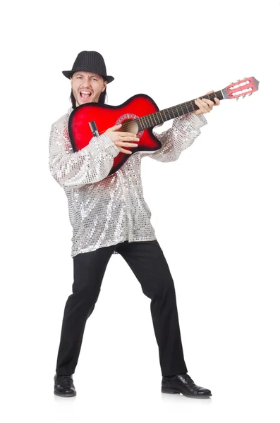 Guitar player — Stock Photo, Image