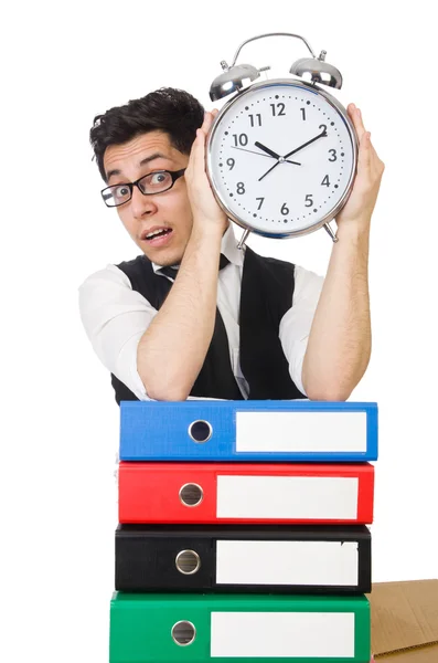 Man failing  deadlines — Stock Photo, Image