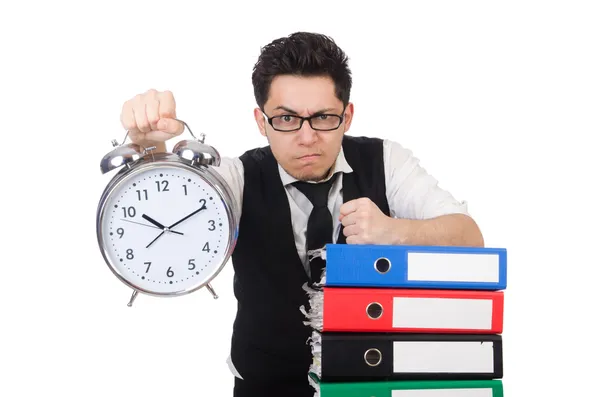 Man failing  deadlines — Stock Photo, Image