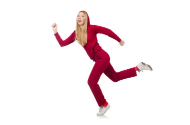 Egzersiz yapan kadın