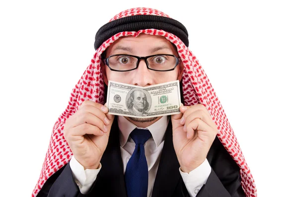 Arabisk forretningsmann i briller – stockfoto