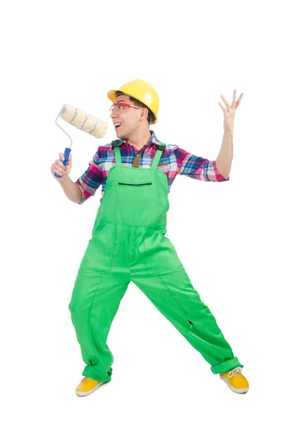 Funny painter — Stock Photo, Image