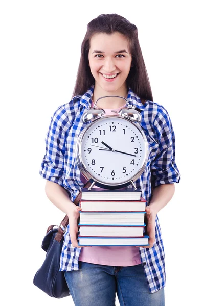 Student failing to meet deadlines — Stock Photo, Image