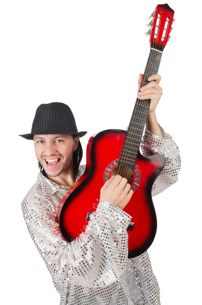 Guitar player — Stock Photo, Image