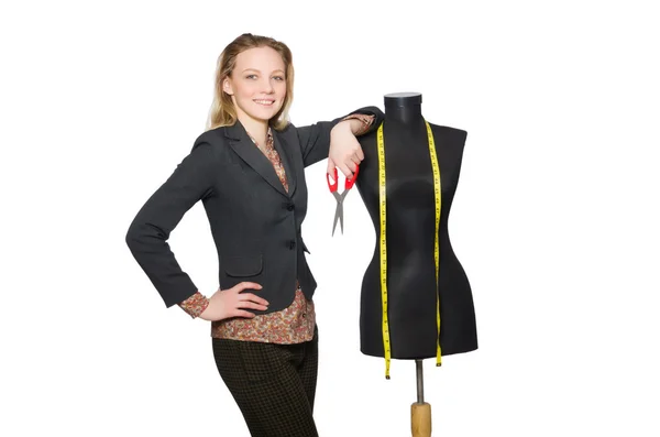 Woman tailor — Stock Photo, Image