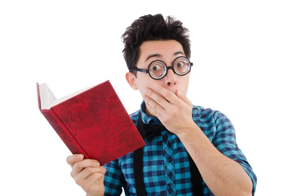 Estudiante con libros — Foto de Stock