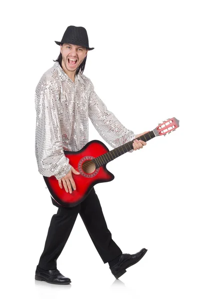 Guitar player — Stock Photo, Image