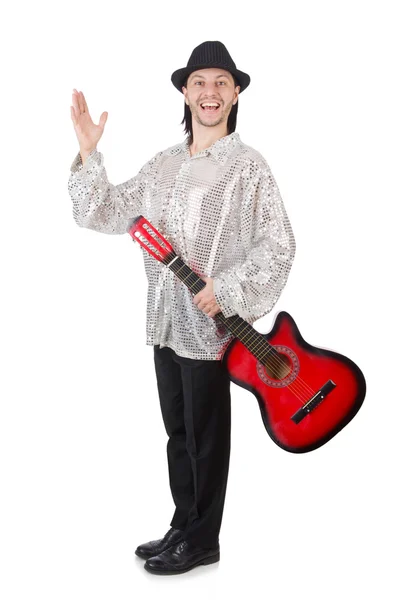 Guitar player — Stock Photo, Image