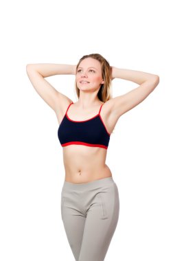 erkek egzersizleri yapıyor