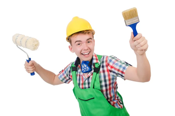 Funny painter — Stock Photo, Image