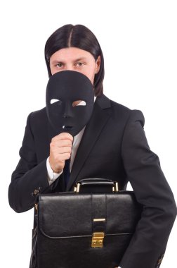Maskeli adam.