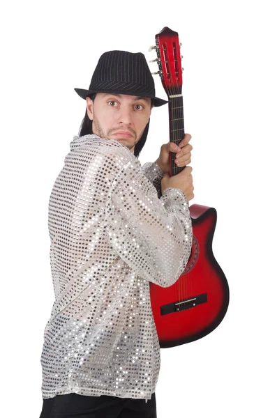 Guitar player — Stock Photo, Image