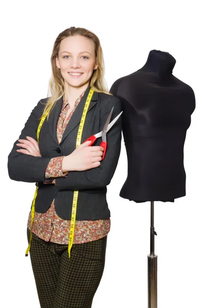 Woman tailor — Stock Photo, Image