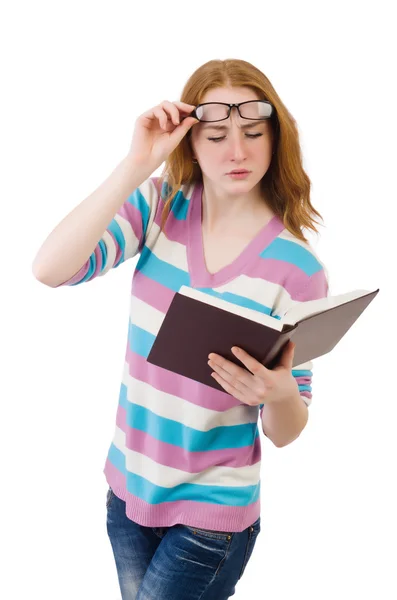 Studenten met boeken — Stockfoto