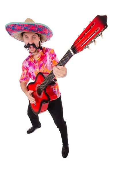 Mexikanischer Gitarrist — Stockfoto