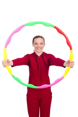 Egzersiz yapan kadın