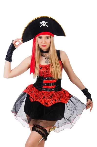 Donna pirata — Foto Stock