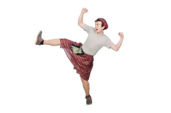 Funny scotsman — Stock Photo, Image