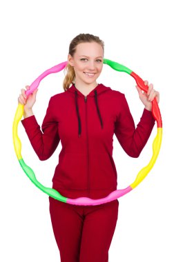 Egzersiz yapan kadın