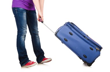 kadın yaz tatili için hazır