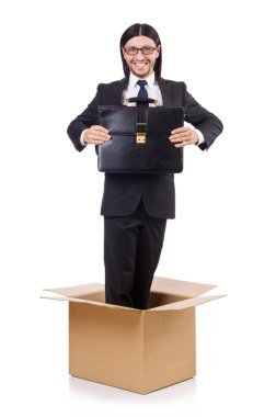 Kutunun dışında düşünen adam.