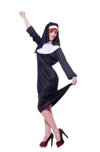 Happy Nun — Stock Photo, Image