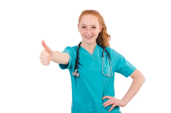 Unga medicinska trainee — Stockfoto