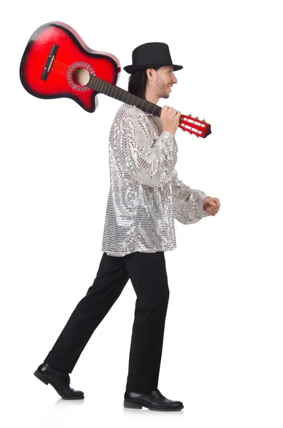 Guitar player — Stock Photo, Image